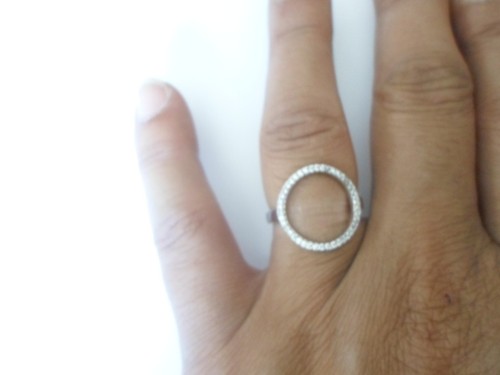 Bague argent massif cercle - argent,