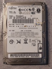 Disque dur Fujitsu MHV2060AT 60Go Ultra-ATA / ATA-100 (IDE) 2.5" 4200RPM 8Mo