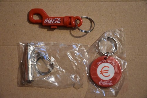 Lot porte clé coca - coca, cola