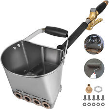 VEVOR Ciment Mortier Pistolet À Pulvérisateur Mur Machine à Crépir avec 4 Trous