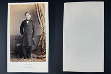 Mayer et Pierson, Le député Joseph François Simon Vintage cdv albumen print.Jo