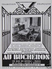 PUBLICITÉ DE PRESSE 1956 AU