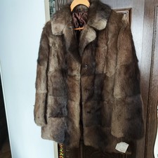 veste fourrure rat d'Amérique