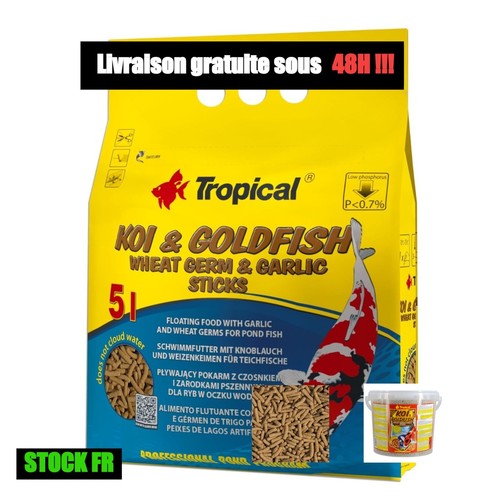 Tropical koi goldfish sticks - tropical,