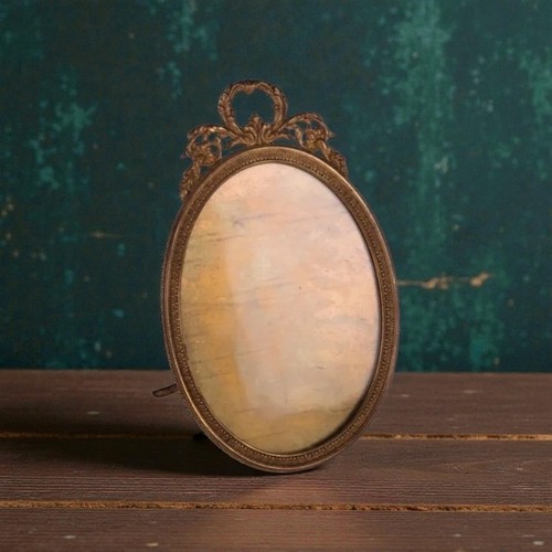 Cadre photo vintage ovale - , en