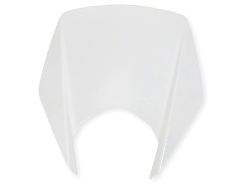 Plaque phare blanc - derbi, senda