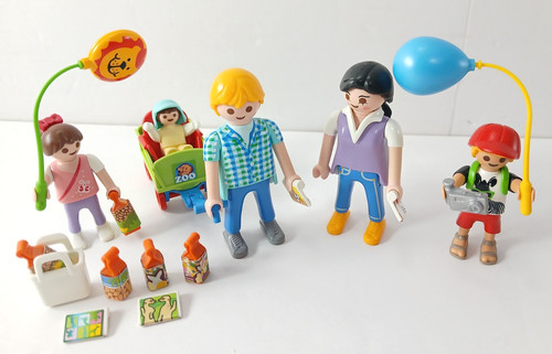 Playmobil toys zoo visit - toys,