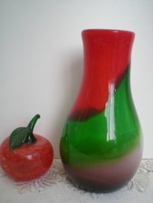 JOLI VASE VERRE AU COULEURS