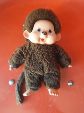 Peluche KIKI yeux bleus étiquette kiki vintage début année 80