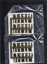 Chiffres romains dorés à coller CREATIONS de PENDULES 10 mm