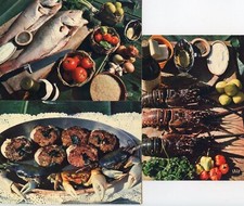 *26904 lot de 3 cartes Cuisine Antillaise