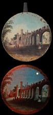 VUE DE LORGNETTE PITTORESQUE vers 1850 : L’ÉGLISE DE DURHAM / Magic lantern