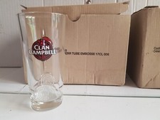 6 verres Clan Campbell 17 cl