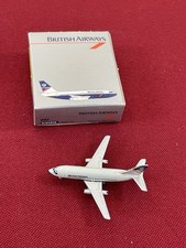 Maquette Avion Agence BRITISH AIRWAYS Boeing 737 Schabak 905/14 Échelle 1:600