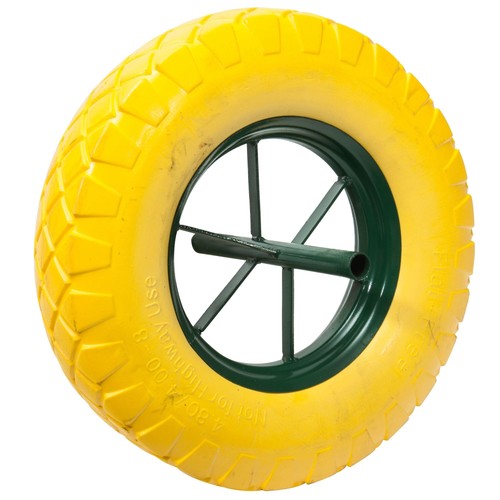 Roue increvable pour brouette