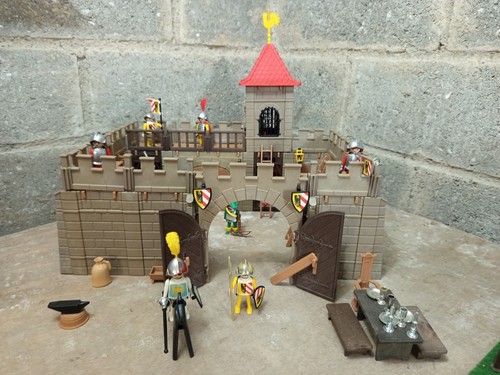 Playmobil moyen age château - moyen,