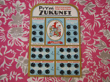 Mercerie ancienne carte de 36