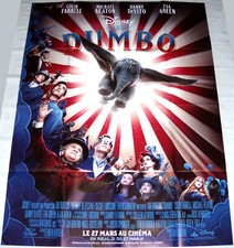 DUMBO    Tim Burton   Walt Disney   Fantasy tale  Circus  LARGE French POSTER