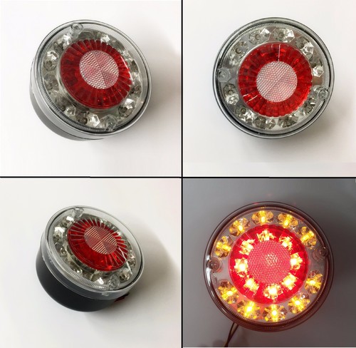 Led rond arrière - feux, de