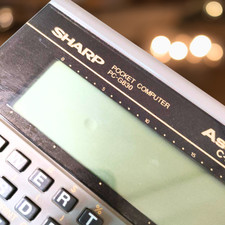 Vintage SHARP PC-G830 Pocket
