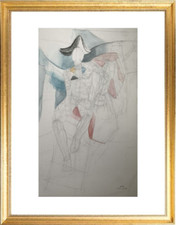 O. ROLANDO (1933-2020) Elève de Mac-Avoy Le polichinelle 1970 (48)