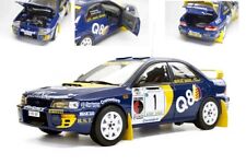 Miniature voiture Rally auto 1:18 sunstar Subaru Impreza 555 N.1 Winner Rally