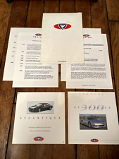 RARE 1998 - Venturi Atlantique et 300 Atlantique dossier de presse - FR