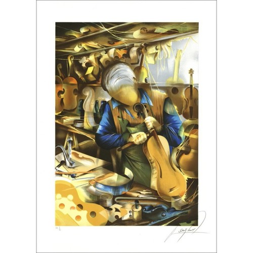 Poulet raymond lithographie - poulet,