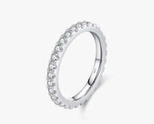 Bague Diamant Moissanite Avec