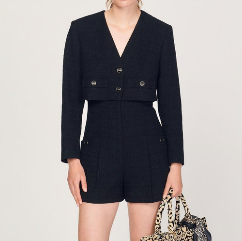 Sandro women black long - sandro,