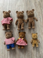 Maple Town Petits Malins Famille Ours Family Bear Bandai Vintage 80