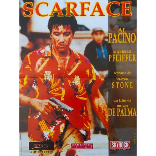 Scarface affiche film 40x54 - scarface,