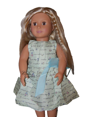 Robe nancy american - robe, girl