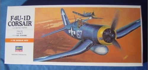 Hasegawa f4u 1d - 1/72, corsair