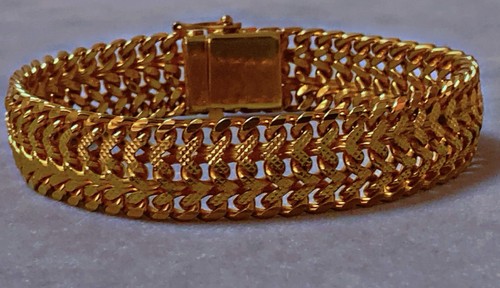 Vtg gourmette bracelet - vtg,