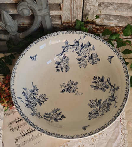 Ancien grand saladier - grand,