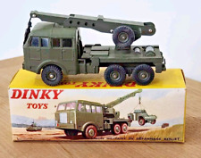 Ancien Dinky Toys Camion Militaire Dépannage Berliet 826 Meccano Boîte D'origine