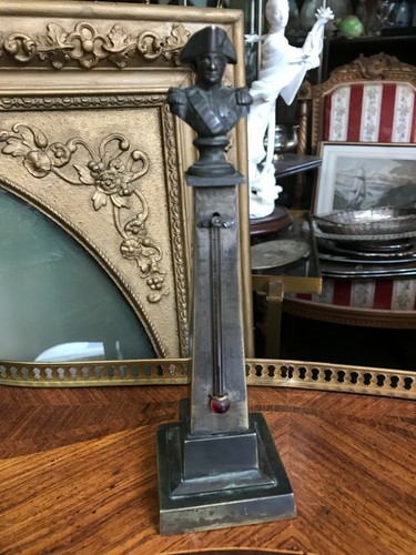 Thermomètre xixème bronze - thermomètre,