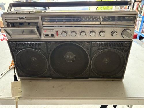 Boombox vintage philips d8444 - boombox,