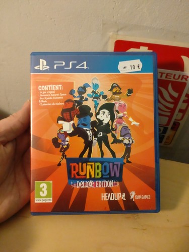 Runbow deluxe édition ps4 - deluxe,
