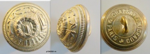 Bouton ancien militaire - ancien,