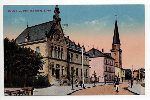Dieuze duss moselle cpa la - moselle,