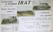 PUBLICITE ORIGINALE DE 1927