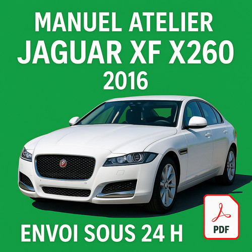 Manuel atelier jaguar x260 - atelier,