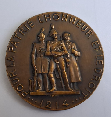 Belle médaille bronze - de,