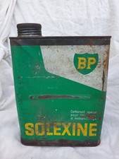 ANCIEN  BIDON  D'HUILE 2 Litres BP SOLEXINE
