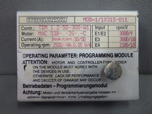 Mod11x315011 indramat - ,