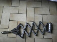 Outil ancien, pince à rivet pop, en alu et bronze