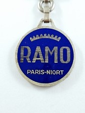 PORTE-CLES - Augis - RAMO - Paris / Niort - MACHINES & OUTILS - Métal Émaillé -