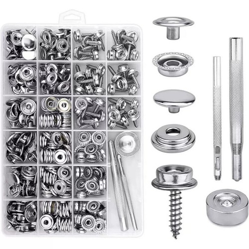 Kit 323 boutons - boutons, pression